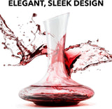 Showing the Wine Decanters Elegant, Sleek Design